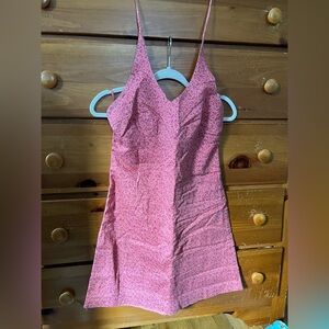 Vintage J Crew Floral Mini Halter Dress